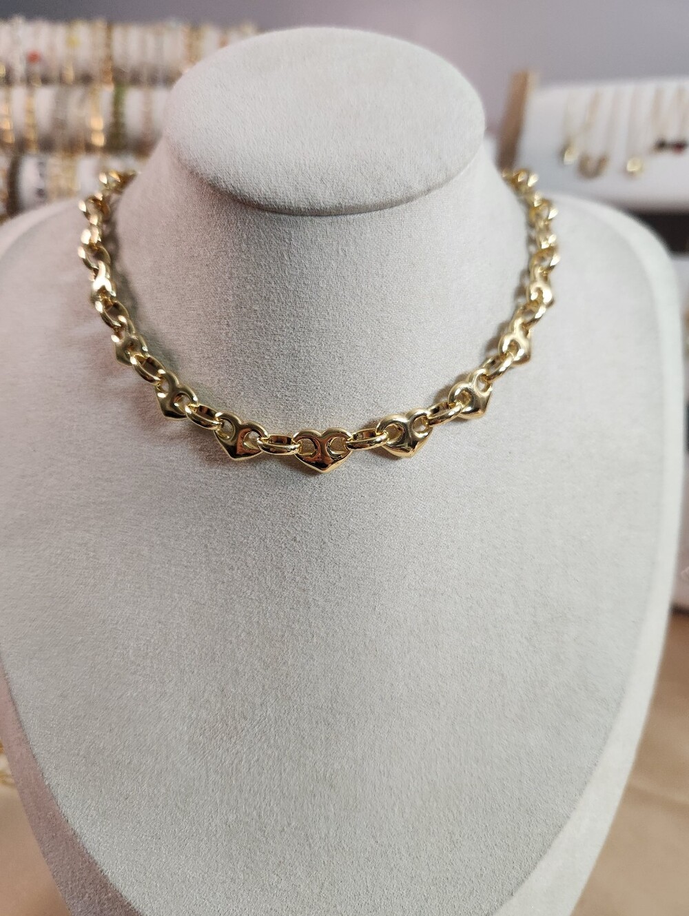Puffy Heart Necklace